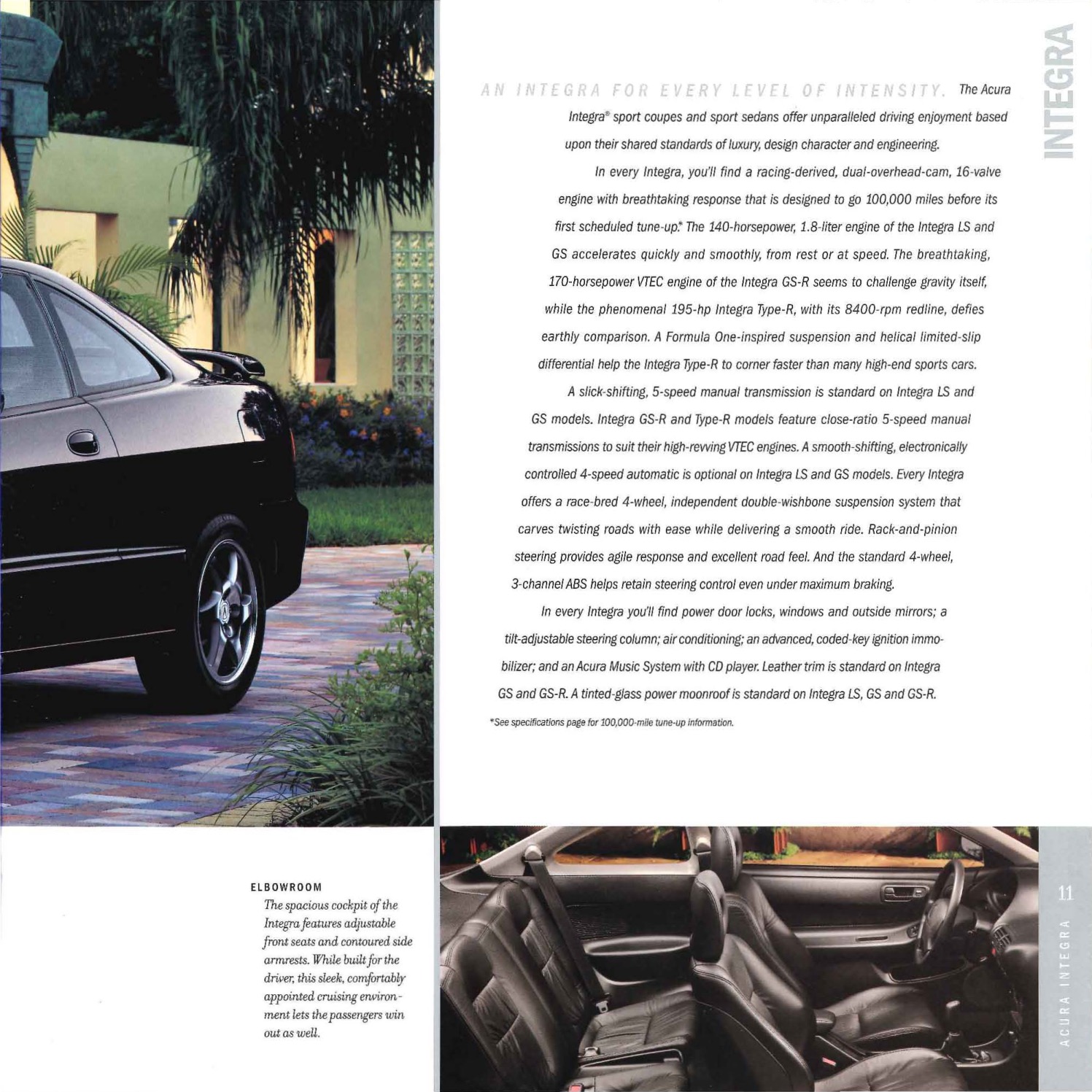 2001 Acura Brochure Page 13